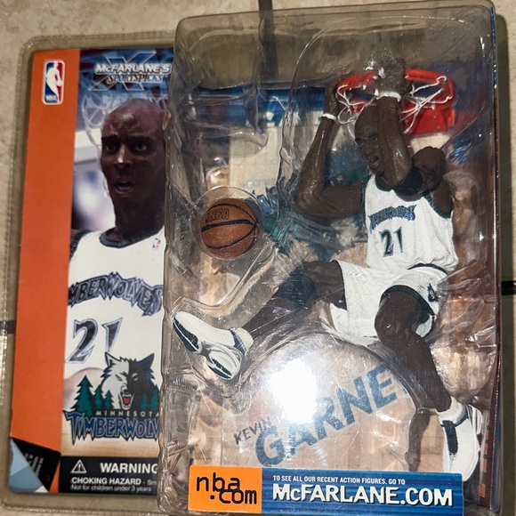 Other - Kevin Garnett Action Figure - White and Blue